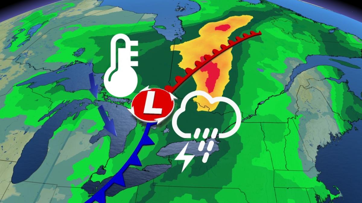 Thunderstorms, wet snow and waterspouts: This weekend has it all in Ontario