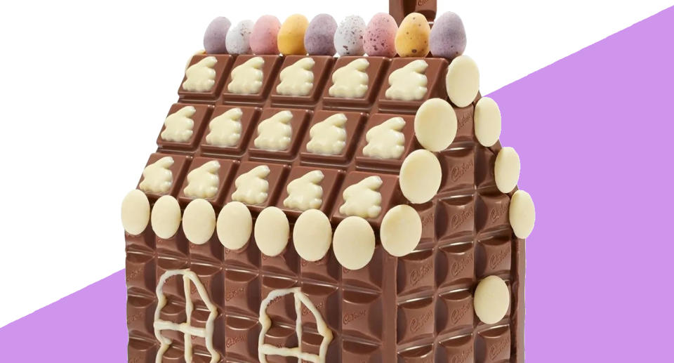 Following its 2021 success, the Cadbury cottage kit is back for the second year running. (Cadbury Gifts Direct)