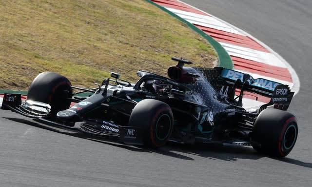 Lewis Hamilton left it late to secure another pole position