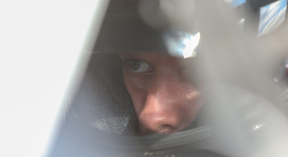 Ray Alfalla during practice for the Fall Brawl at Hickory Motor Speedway on November 12, 2022. (Adam Fenwick/NASCAR)