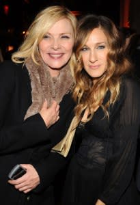 Kim Cattrall (left) and Sarah Jessica Parker.