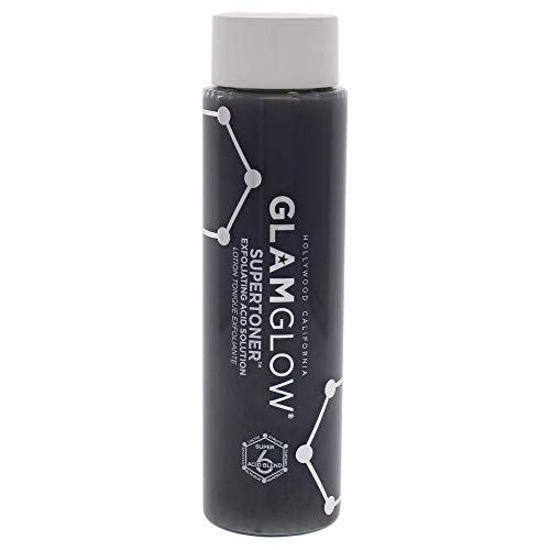 <p><strong>Glamglow</strong></p><p>amazon.com</p><p><strong>$27.39</strong></p><p><a href="https://www.amazon.com/dp/B07QS8SR4W?tag=syn-yahoo-20&ascsubtag=%5Bartid%7C10055.g.32894759%5Bsrc%7Cyahoo-us" rel="nofollow noopener" target="_blank" data-ylk="slk:Shop Now;elm:context_link;itc:0;sec:content-canvas" class="link ">Shop Now</a></p><p>GlamGlow's toner solution is packed with exfoliating and blemish-fighting actives like glycolic, lactic and <a href="https://www.goodhousekeeping.com/beauty/anti-aging/a30982749/what-is-salicylic-acid/" rel="nofollow noopener" target="_blank" data-ylk="slk:salicylic acids;elm:context_link;itc:0;sec:content-canvas" class="link ">salicylic acids</a> to remove dead skin cells, plus astringent witch hazel to keep your skin smooth and breakout-free. “It’s really helpful if I’m breaking out, as <strong>it cleans out my pores, curbs blemishes and helps clarify</strong>,” said one of our testers. “It's also fun to use — it’s an emulsion formula so you shake it to activate, and it looks shimmery and pretty.” Take heed that the high levels of acids and astringents in this toner may be too drying for dry or sensitive skin, though.</p>