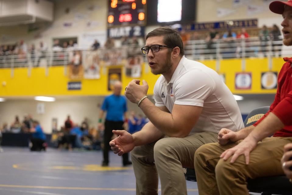When Martinsville High School wrestling coach Briar Runyan was competing, facial hair was a no go. The state champion wrestler would be right at home next season with the new ruling on facial hair for his high school wrestlers.