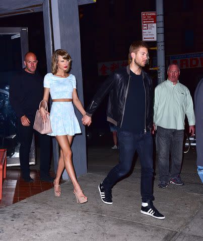 <p>James Devaney/GC Images</p> Taylor Swift, Calvin Harris