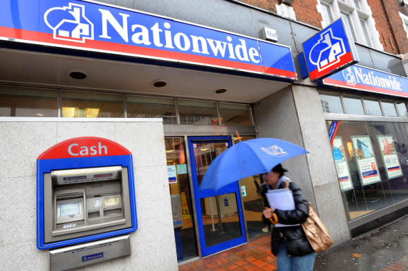Nationwide Building Society reports drop in profits