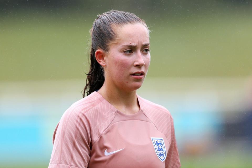 Maya Le Tissier in Lionesses training at St George’s Park (Getty Images)