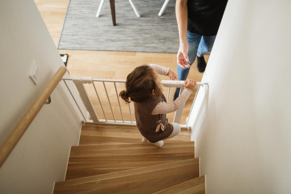 Parents have been warned to stop using a number of stair gates. (Getty Images)