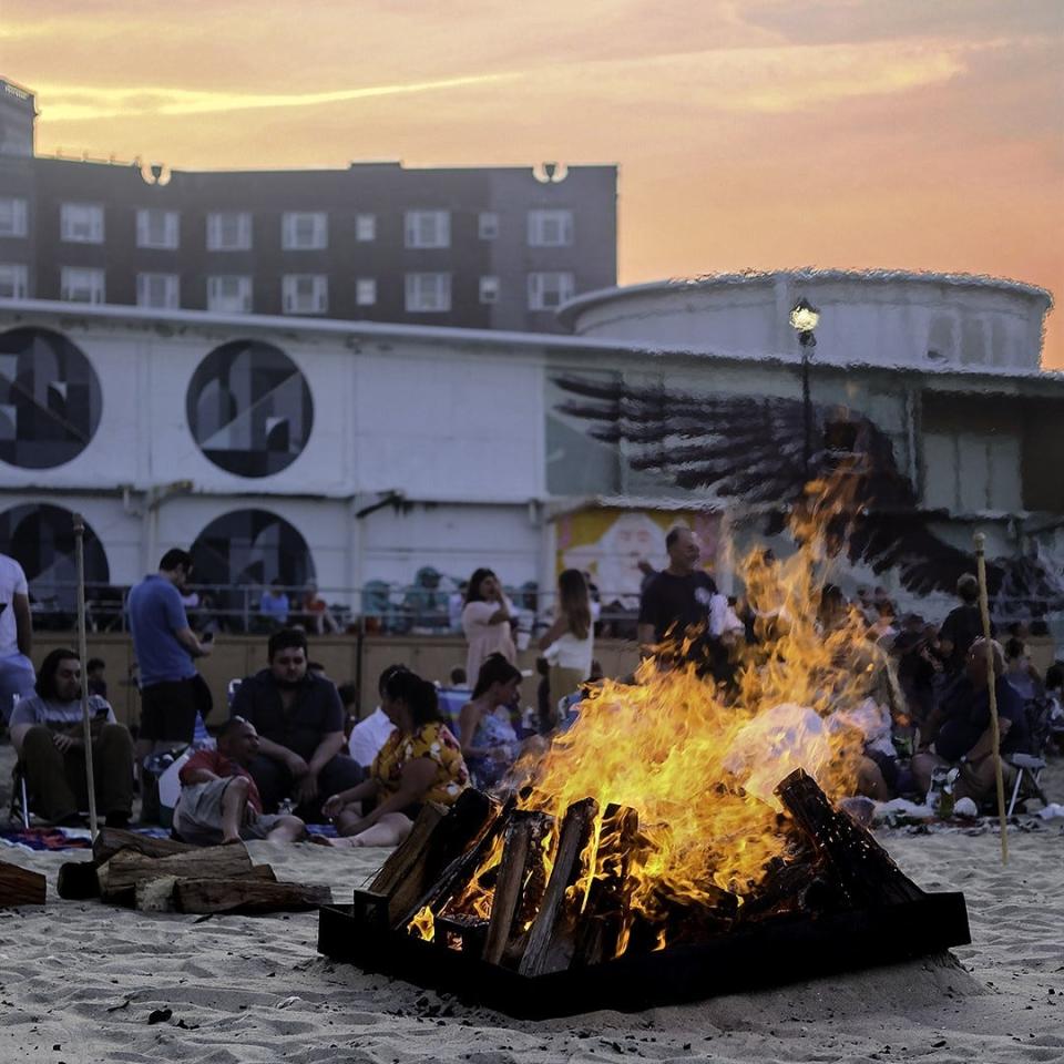Bonfires on the Beach takes place Wednesdays in August in Asbury Park.