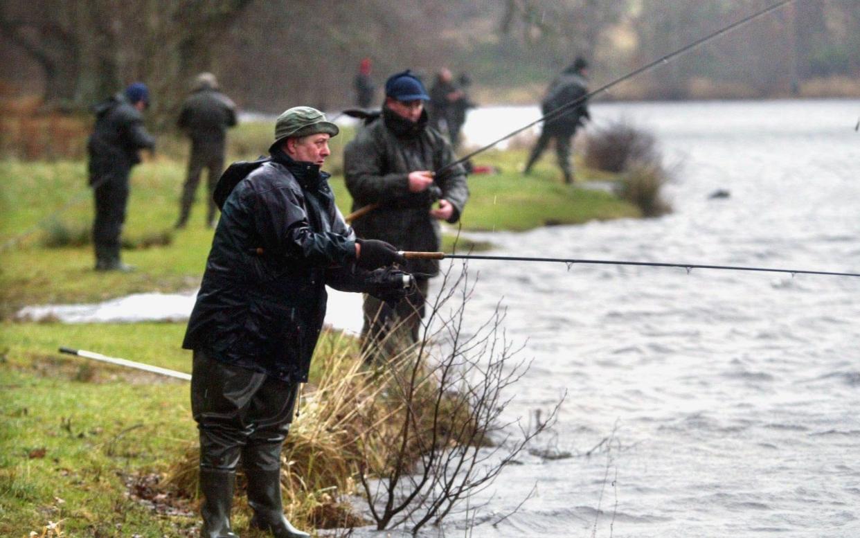 Anglers are being warned to wash their rods - Rex Features