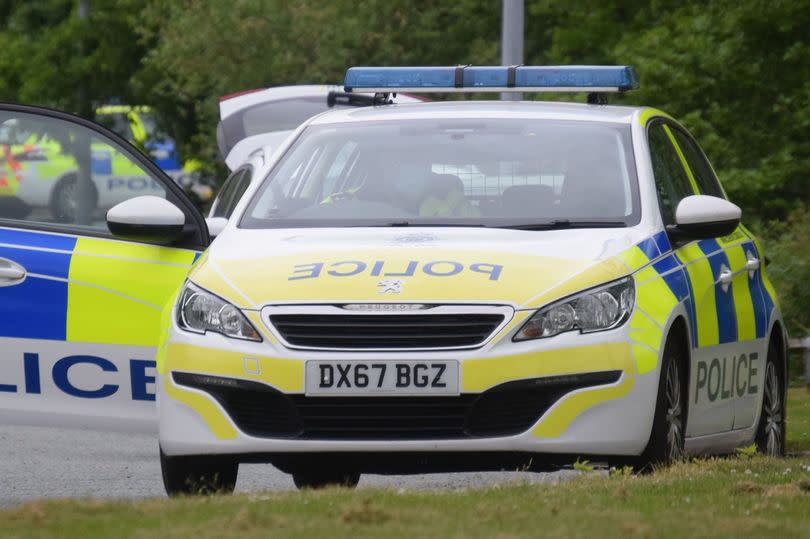 General image of a Cheshire Police car