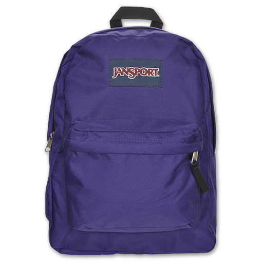 Blue Jansport backpack
