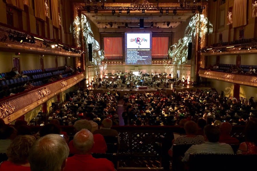 Boston Symphony Hall.