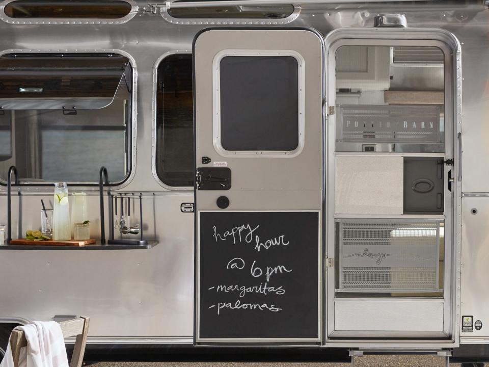 Airstream Pottery Barn trailer