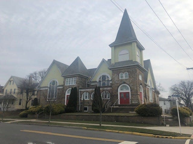 The former First United Methodist Church at 319 LaReine Ave in Bradley Beach.