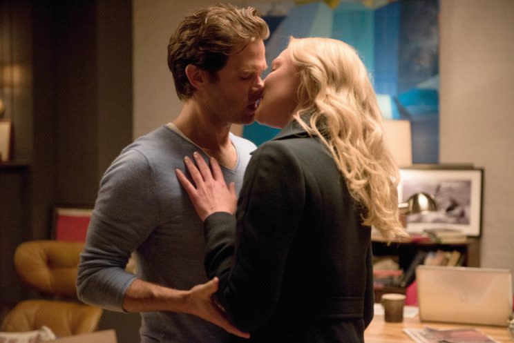 Steven Pasquale as Billy Brennan and Katherine Heigl as Sadie Ellis (Credit: CBS)