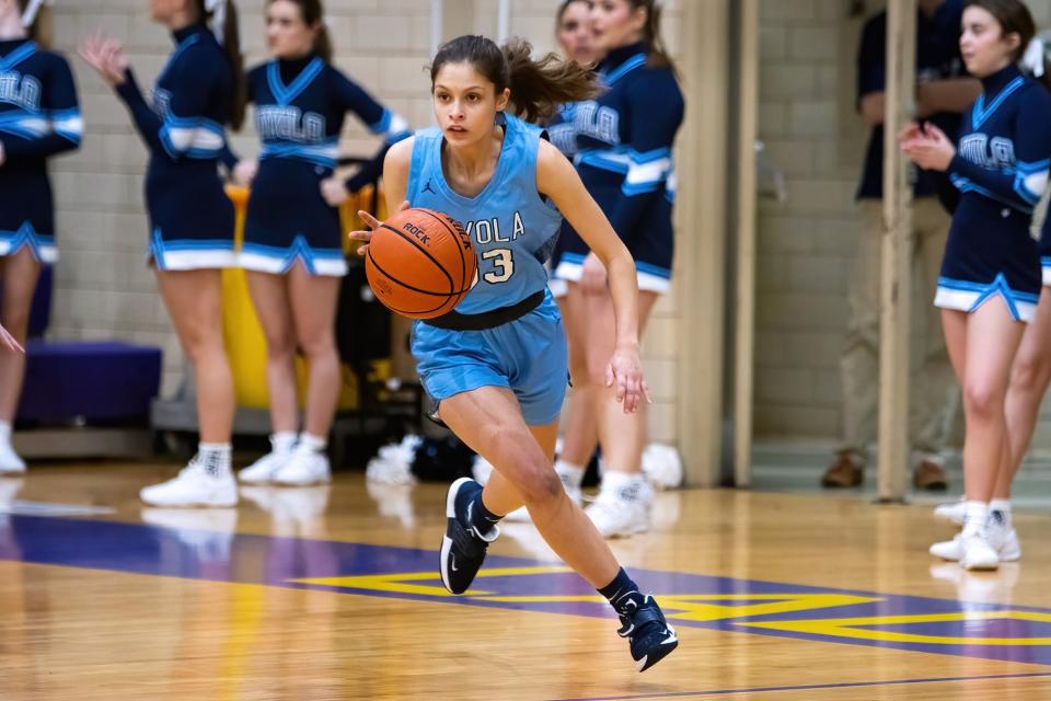 Loyola junior Camilla Alsup was adopted in the Ukraine as a toddler by Ty and Traci Alsup. She will lead the Flyers into the LHSAA state playoffs Thursday night.