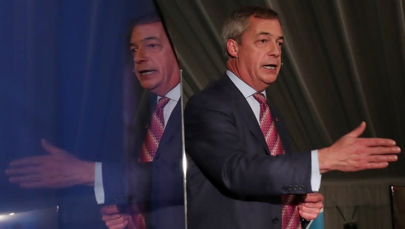 Nigel Farage visits Sedgefield
