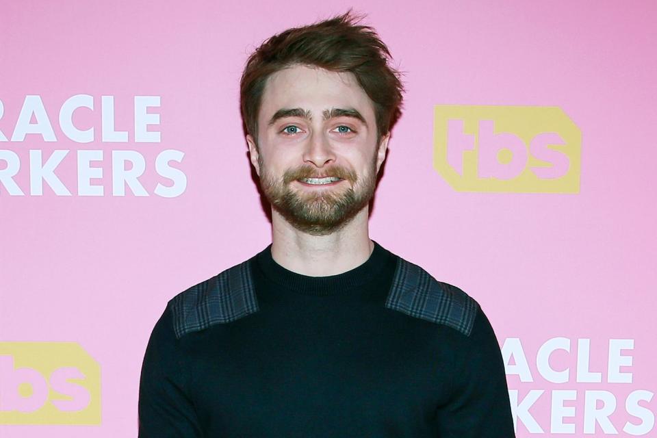 <p>KENA BETANCUR/AFP via Getty</p> Daniel Radcliffe at Miracle Workers premiere