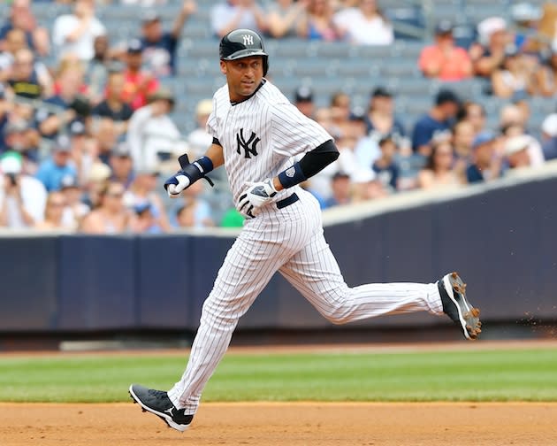 Derek Jeter homers in first at-bat since quad strain - NBC Sports