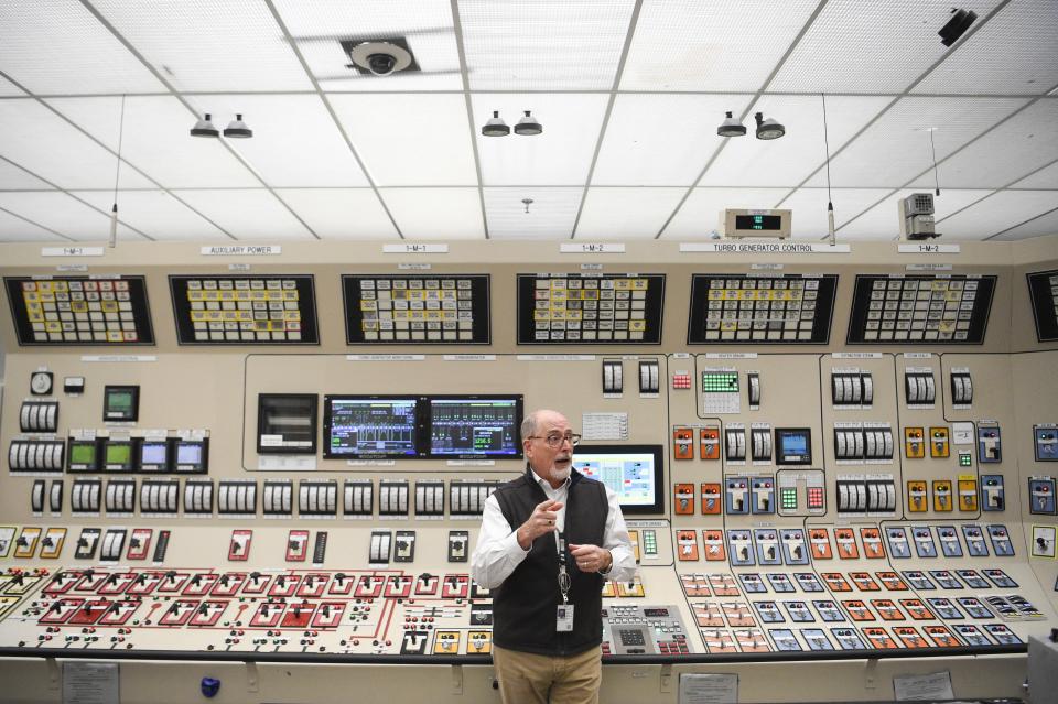 TVA's Watts Bar Nuclear Plant, located outside of Knoxville, helps power Tennessee. Forty-five percent of the state's electricity is generated by nuclear power plants, according to 2022 data from the U.S. Energy Information Administration.