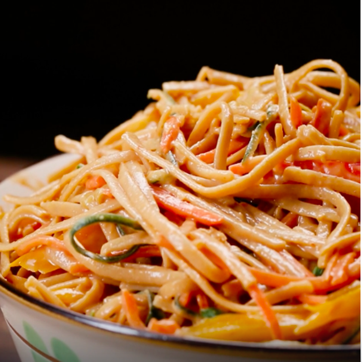 peanut noodle pasta salad