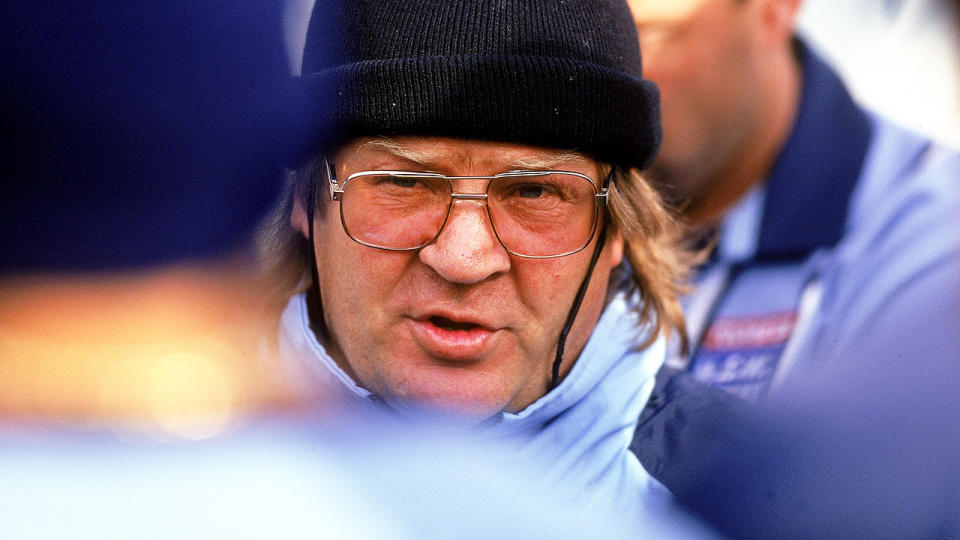 Tommy Raudonikis, pictured here during NSW State of Origin camp in 1997.