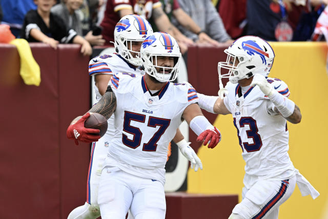 Bills' AJ Epenesa explains plan to produce turnovers vs. Commanders