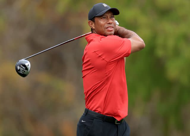 <p>David Cannon/Getty</p> Tiger Woods