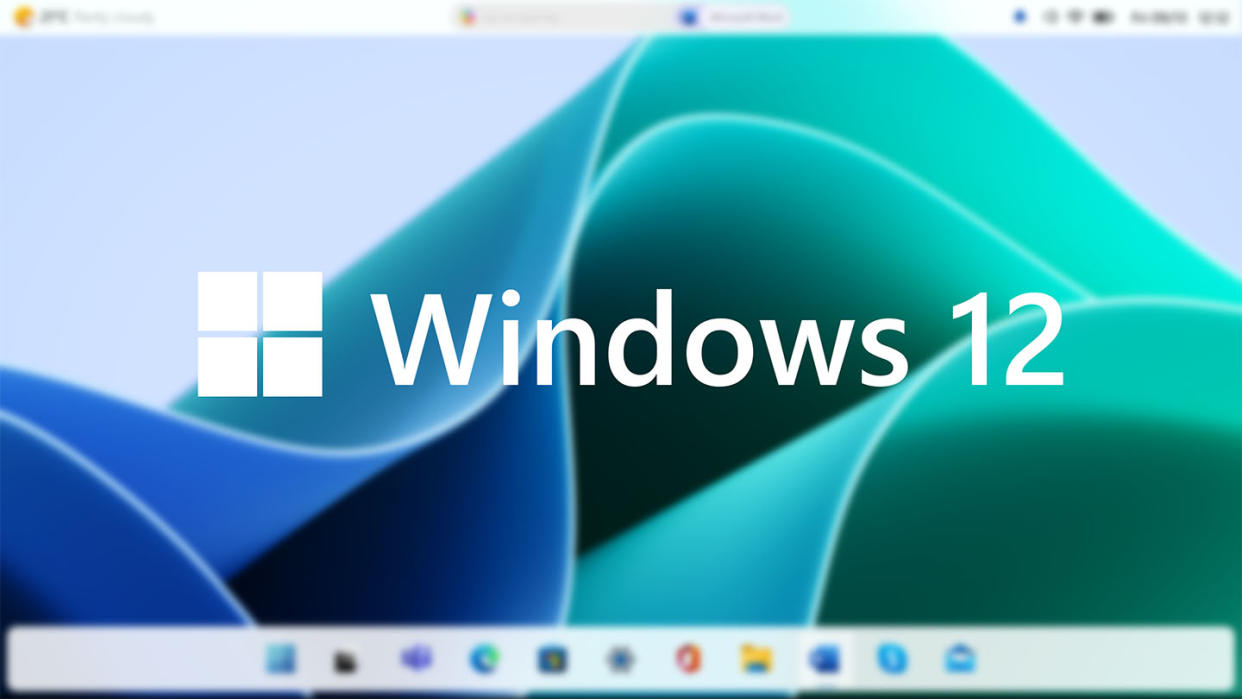  Windows 12 splah. 