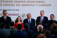 Canadian Deputy Prime Minister Freeland, U.S. Trade Representative Lighthizer, White House Senior Adviser Kushner, Mexican Foreign Minister Ebrard and Mexican Deputy Foreign Minister for North America Seade meet in Mexico City