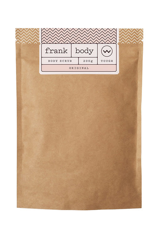 8. Frank Body Coffee Scrub