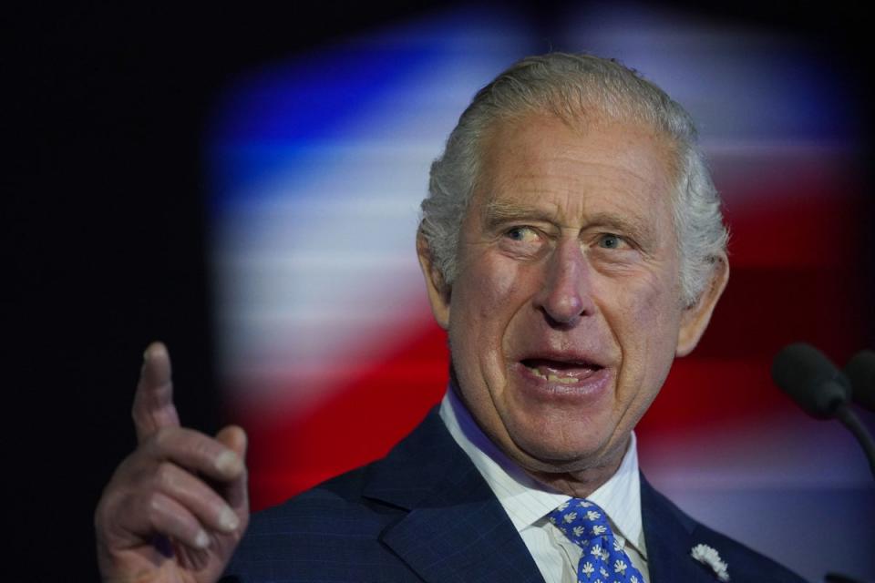 Prince Charles reportedly received some of the cash in a meeting at Clarence House  (PA)