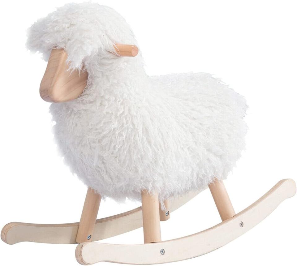 lamb rocker toy