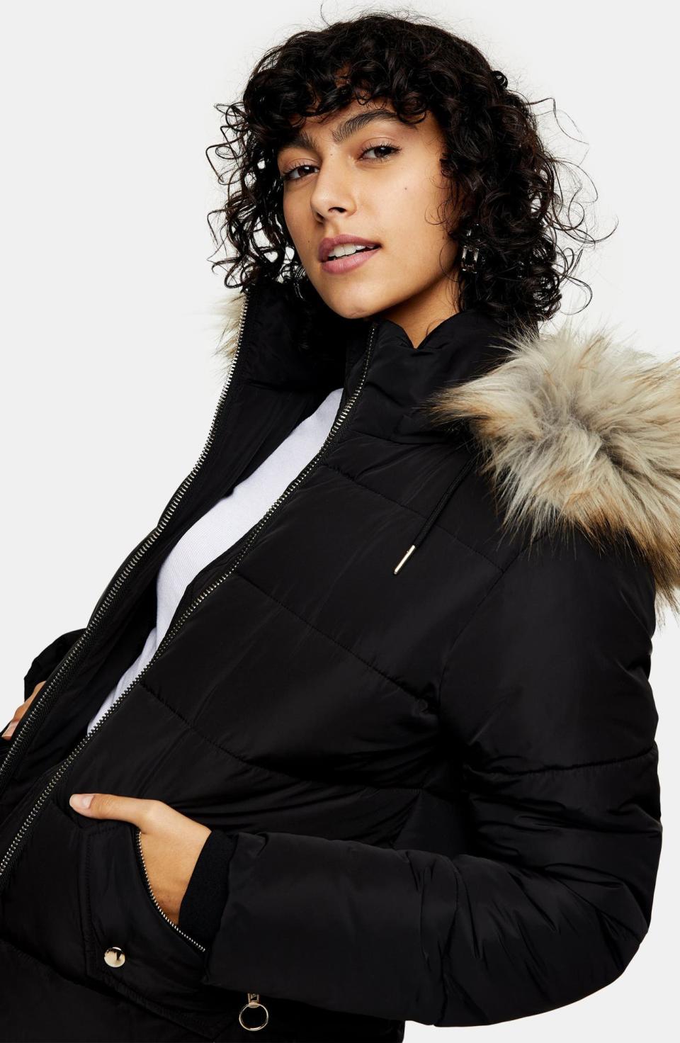 Save up to 50% on the latest outerwear styles with Nordstrom's winter coat sale. Image via Nordstrom.