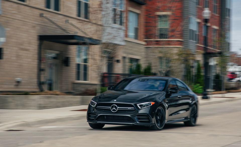 <p>The CLS53 costs $80,895 to start, or $7350 more than the mechanically similar Mercedes-AMG E53 4Matic.</p>