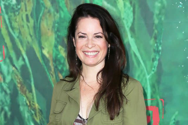 David Livingston/Getty Holly Marie Combs attends the premiere of Focus Features' "Kubo and the Two Strings" at AMC Universal City Walk on August 14, 2016