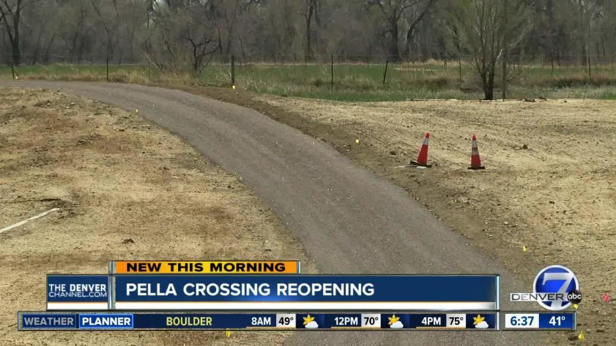 Pella Crossing to reopen after flood reconstruction