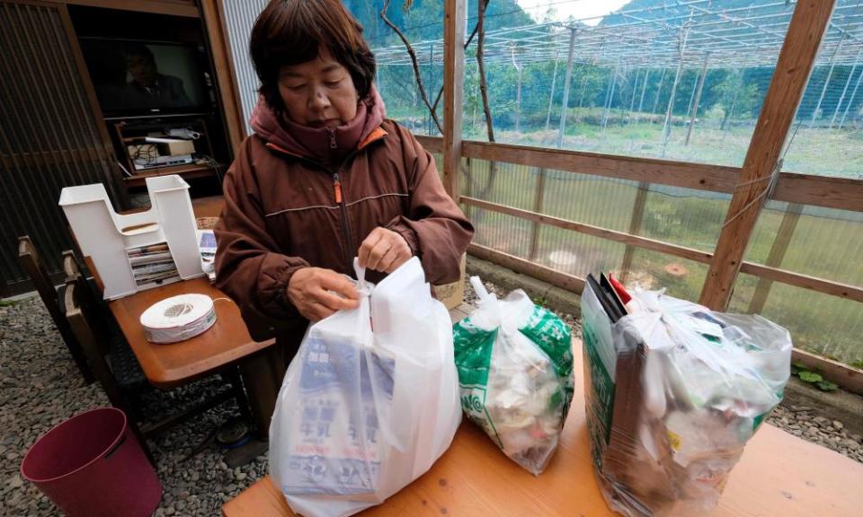 Japanese consumers get through about 30bn plastic shopping bags a year.