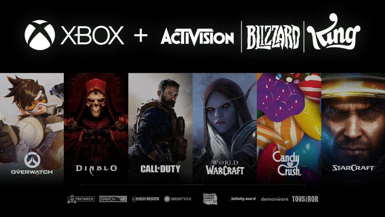  Xbox Game Studios Activision Blizzard. 