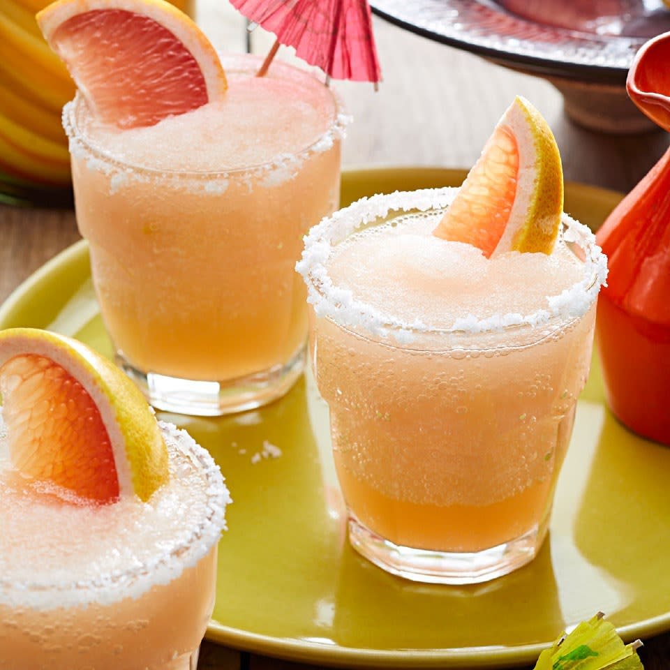 Frozen Grapefruit Margaritas