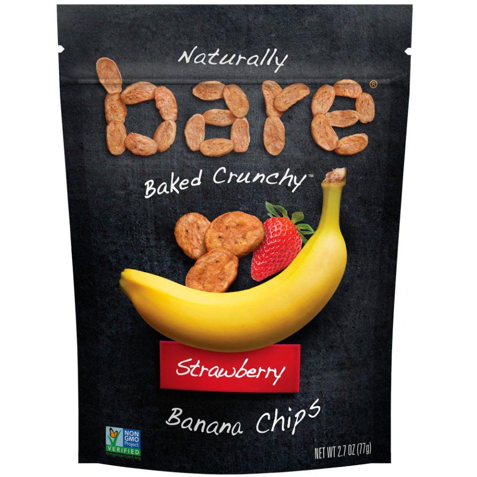 Baked Crunchy Strawberry Banana Chips