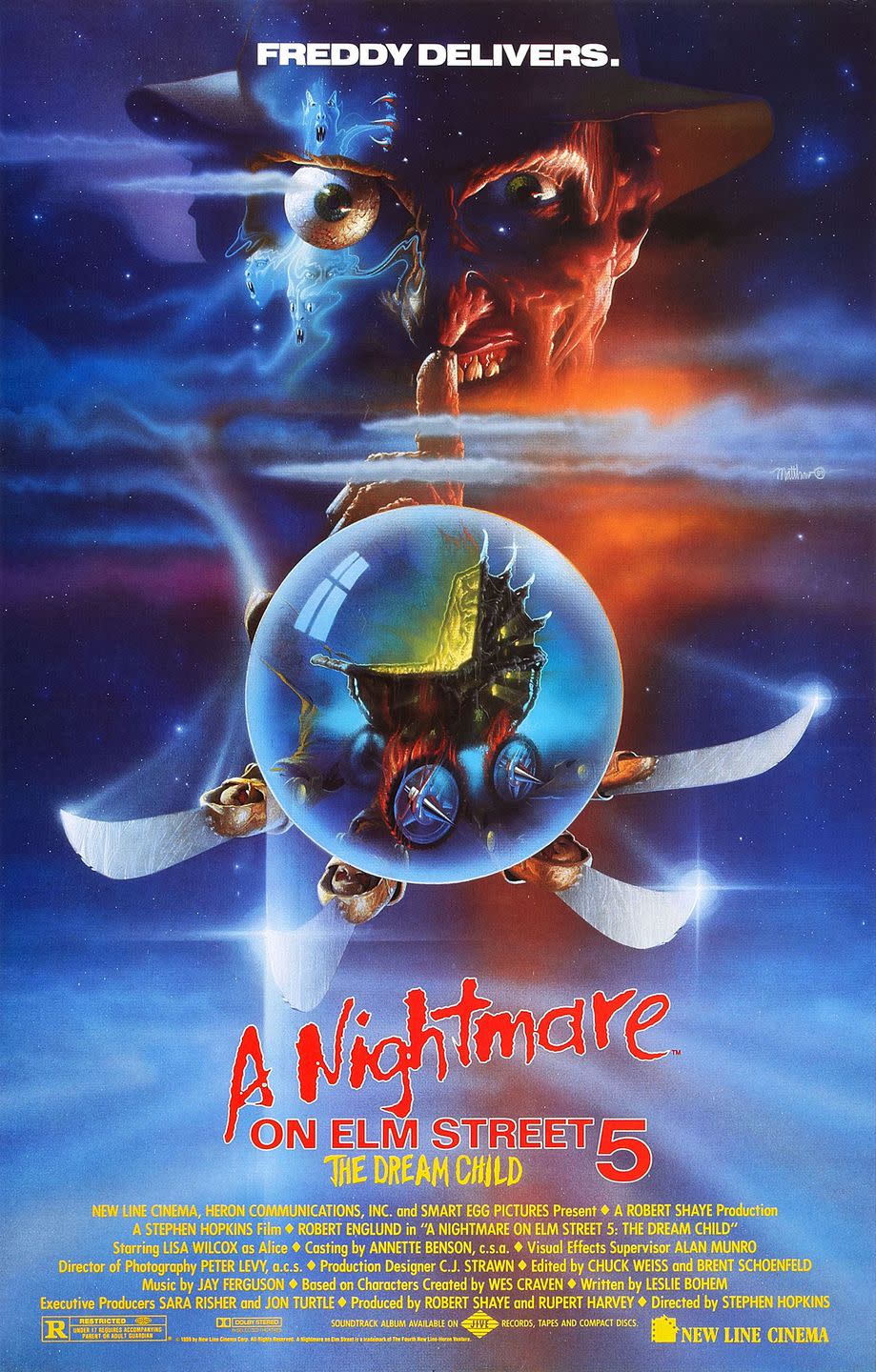 5) A Nightmare on Elm Street 5: The Dream Child (1989)