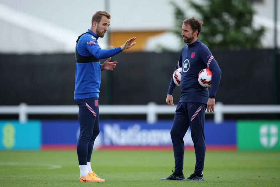 England have struggled for goals and there has been a burden on Kane (The FA/Getty)