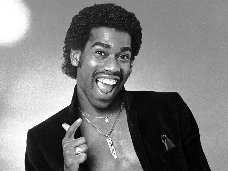 Rapper Kurtis Blow poses for a portrait circa 1981 in New York City, New York.