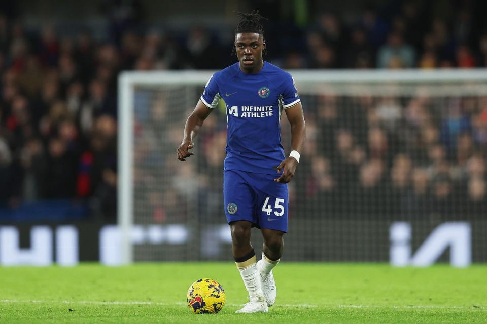 Romeo Lavia has made only one Chelsea appearance so far because of injury (Chelsea FC via Getty Images)