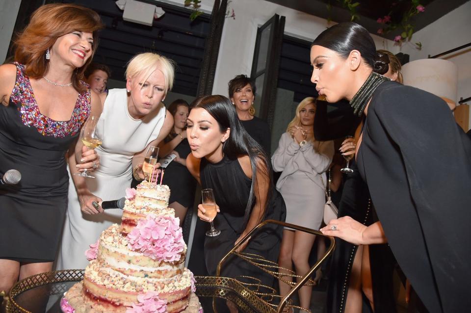 Kardashian/Jenner Cosmo Cover Celebration Cake