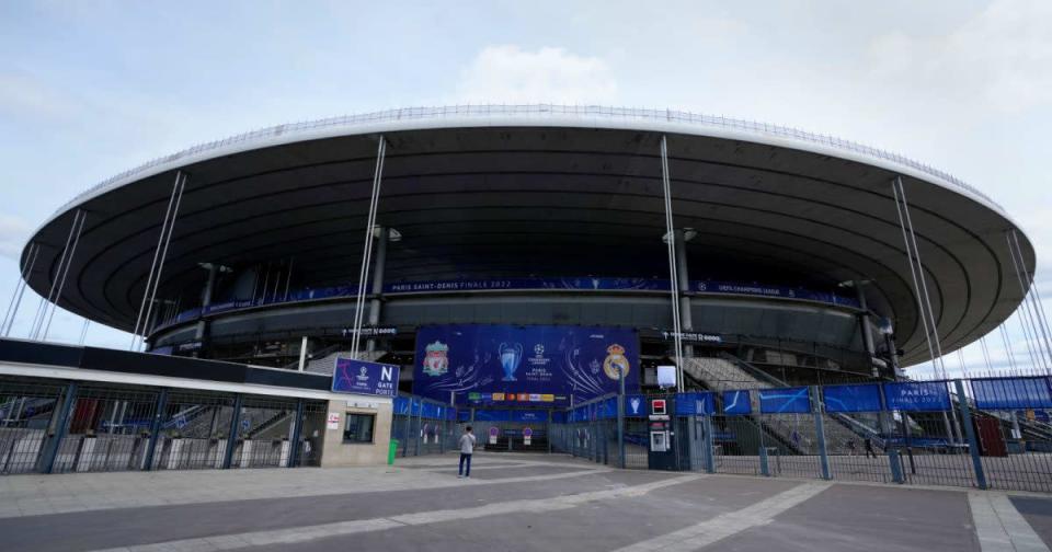 Stade de France hosts the Champions League final between Liverpool and Real Madrid Credit: PA Images