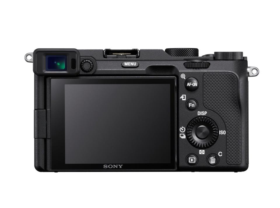 Sony A7C full-frame mirrorless camera with a new compact body