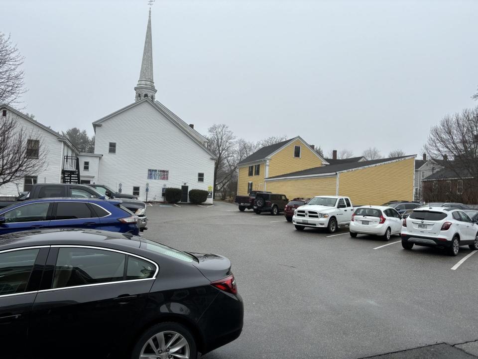 The Town of Kennebunk, Maine, is considering buying this property that Christ Church owns on Dane Street, in order to secure municipal parking.