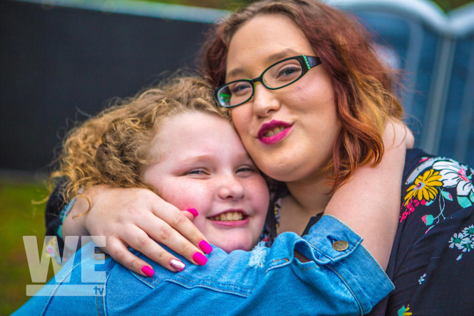 Alana (aka Honey Boo Boo) and Lauryn (aka Pumpkin)(Credit: WEtv)